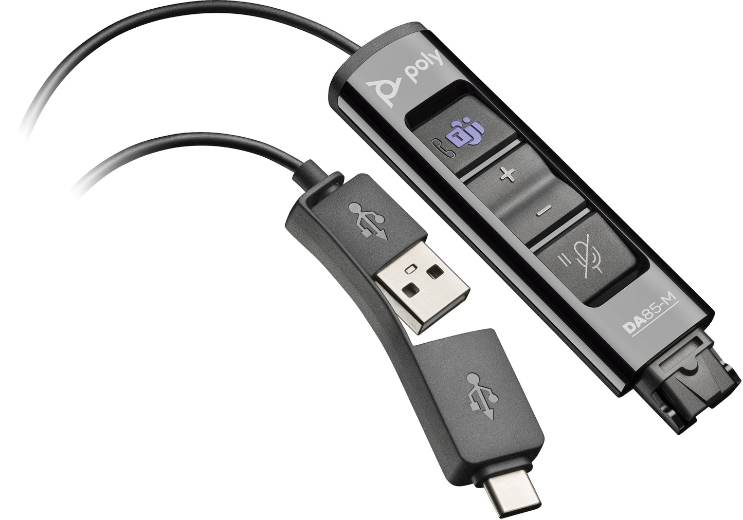 POLY Adaptador DA85-M USB a QD