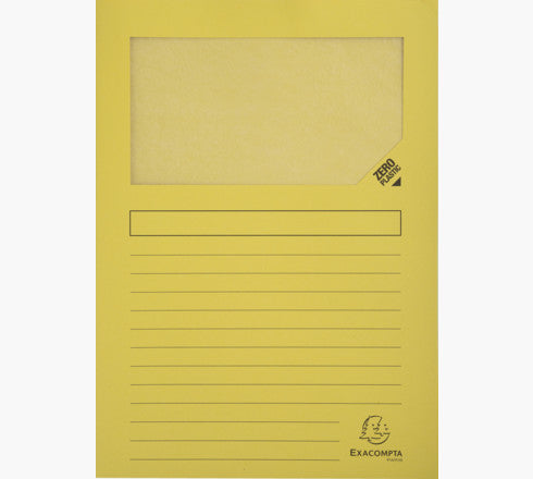 Exacompta - 50109E carpeta Caja de cartón Amarillo A4