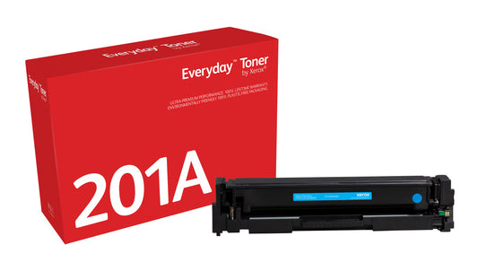 Everyday El tóner ™ Cian de Xerox es compatible con HP 201A (CF401A), Capacidad estándar