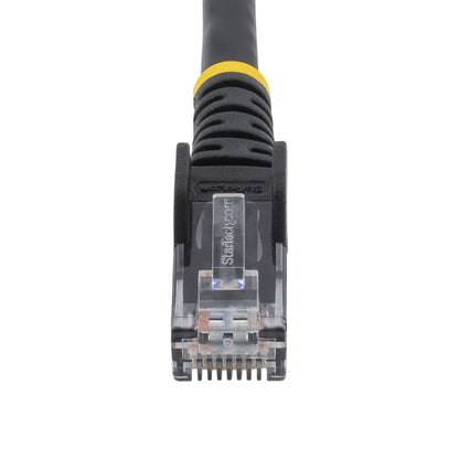 StarTech.com - Cable de Red de 10m Negro Cat5e Ethernet RJ45 sin Enganches