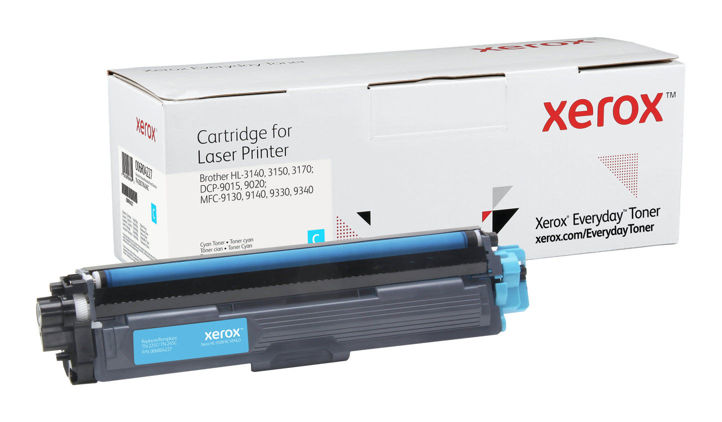 Everyday El tóner ™ Cian de Xerox es compatible con Brother TN225C/ TN245C, High capacity