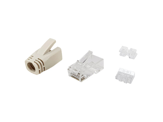 Equip - 121176 conector RJ-45 Transparente  Blanco