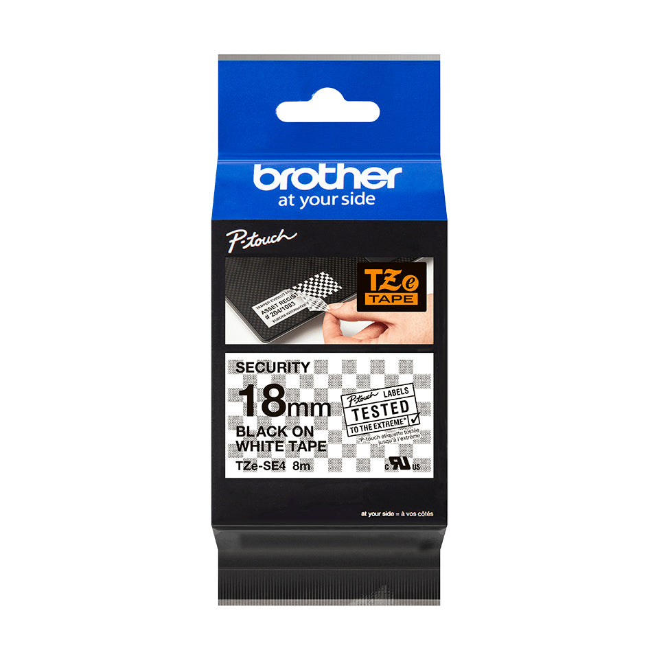 Brother - TZE-SE4 cinta para impresora de etiquetas TZ