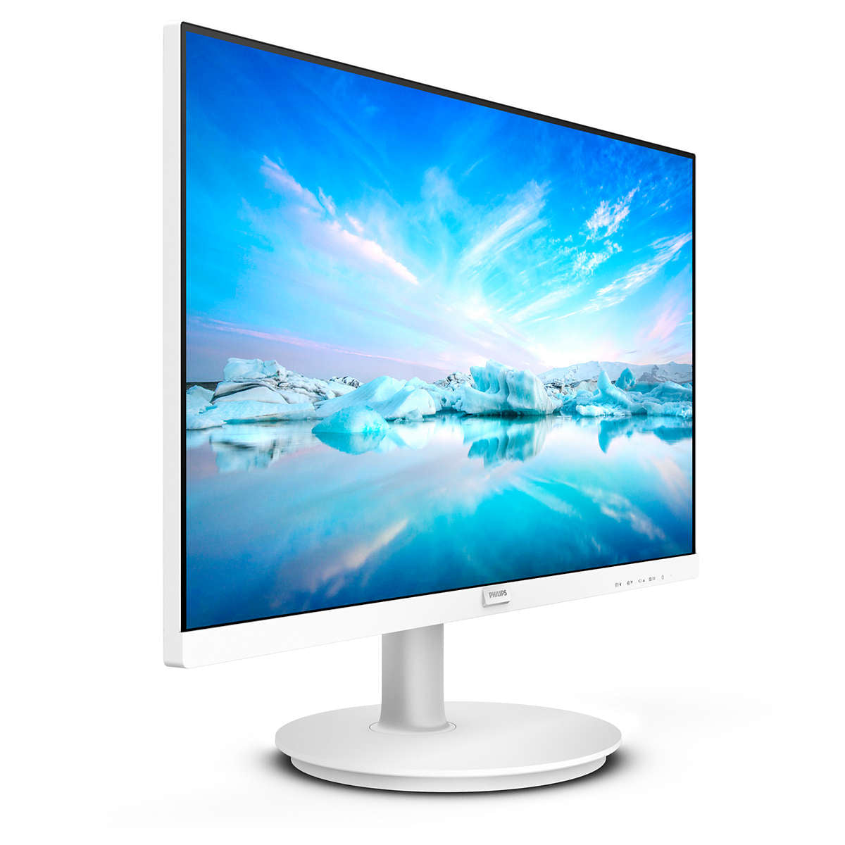 Philips - V Line 241V8AW/00 LED display 60 5 cm (23.8") 1920 x 1080 Pixeles Full HD LCD Blanco