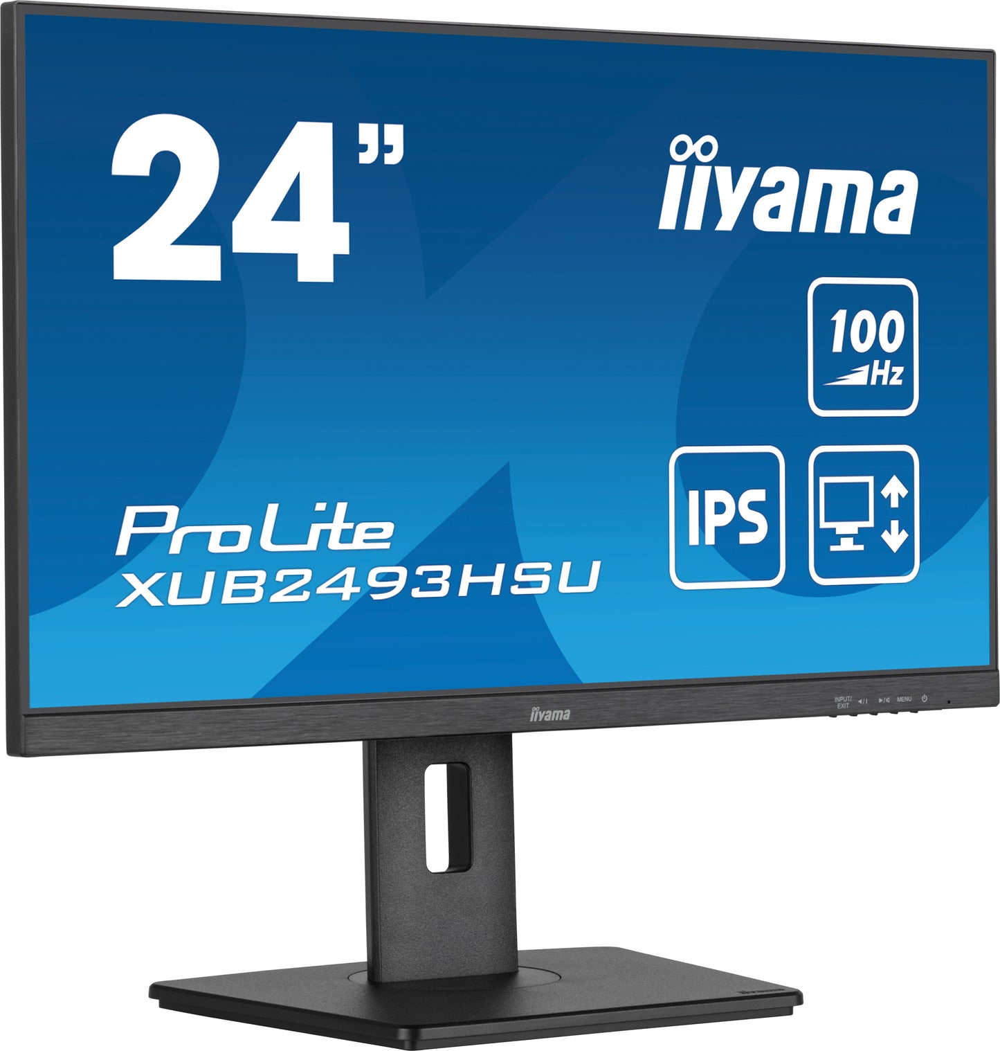 iiyama ProLite pantalla para PC 60,5 cm (23.8") 1920 x 1080 Pixeles Full HD LED Negro