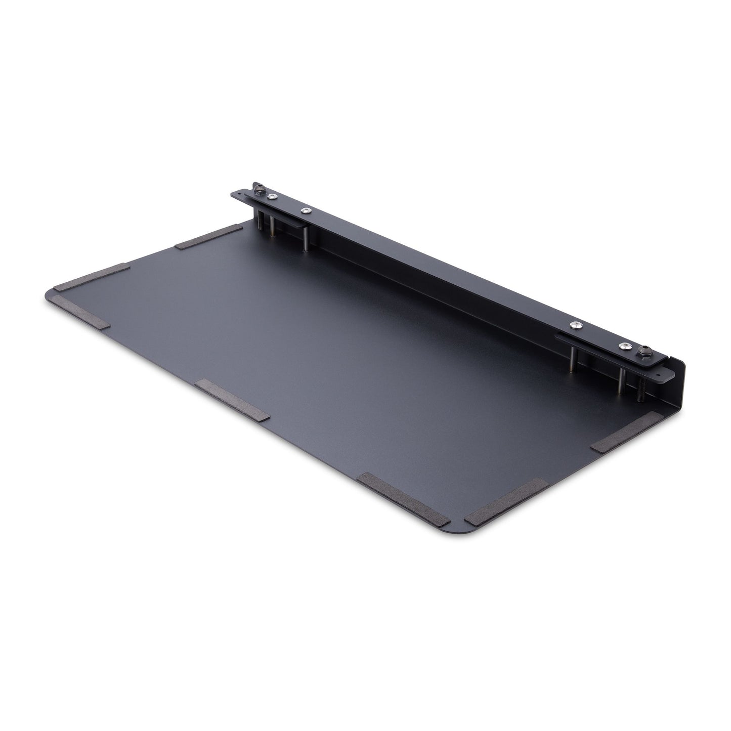 StarTech.com - Superficie Manga de Acero para la Esquina de una Mesa o Escritorio de Esquina - 12 7-38 1mm de Grosor - Bandeja Extensora de Esquina de Escritorio o Mesa en L para Teclado