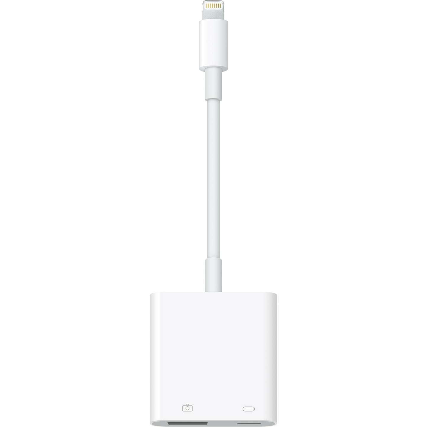 Apple - MX5J3ZM/A hub de interfaz Lightning Blanco