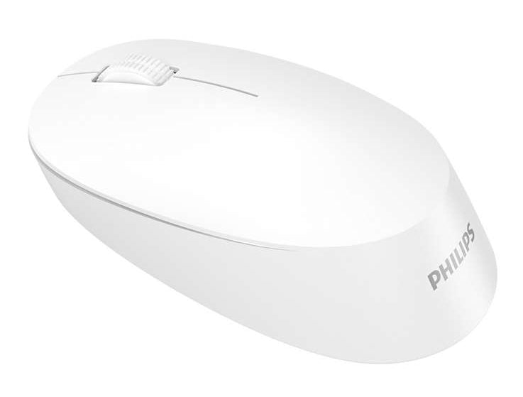 Philips - SPK7407W/00 ratón Oficina Ambidextro RF Wireless + Bluetooth Óptico 1600 DPI