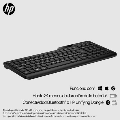 HP - Teclado inalámbrico de modo dual 475