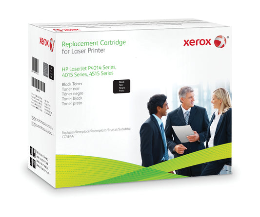 Xerox Cartucho de tóner negro. Equivalente a HP CC364A. Compatible con HP LaserJet P4014, LaserJet P4015, LaserJet P4515