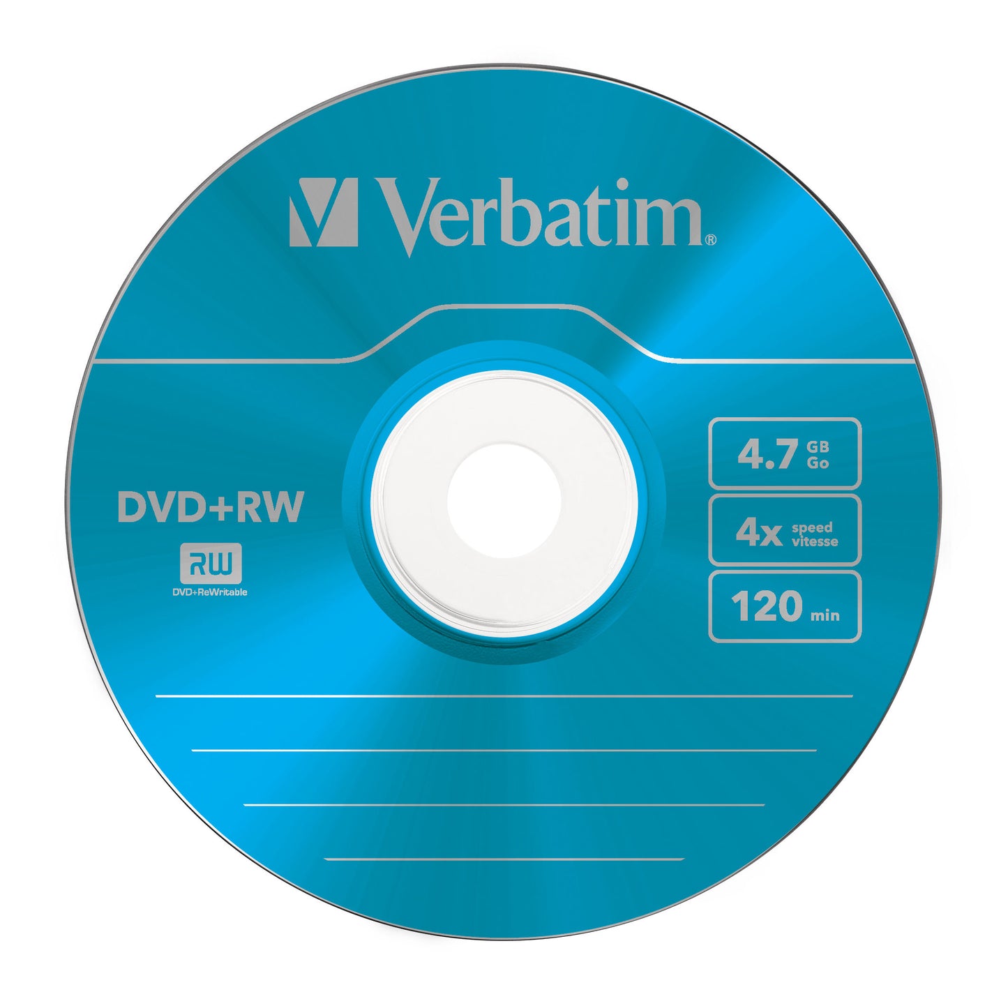 Verbatim - DVD+RW Colours 4 7 GB 5 pieza(s)