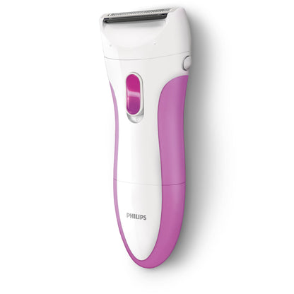 Philips - SatinShave Essential HP6341/00 maquinilla de afeitar para mujer 1 cabezal(es) Rosa  Blanco