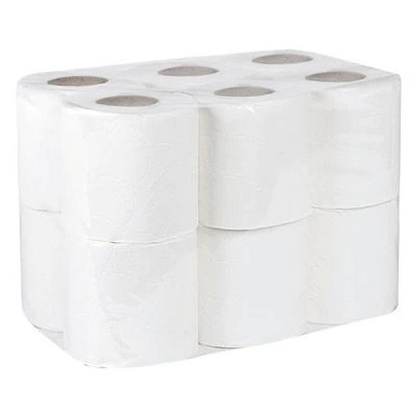 Pack de 12 Rollos de Papel Higiénico Gofrado de 2 Capas, con 200 Servicios de Suavidad.