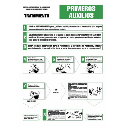 RD62206 - Señal Primeros Auxilios PVC TTE 0.3mm 40x60 cm con CTE, RIPCI